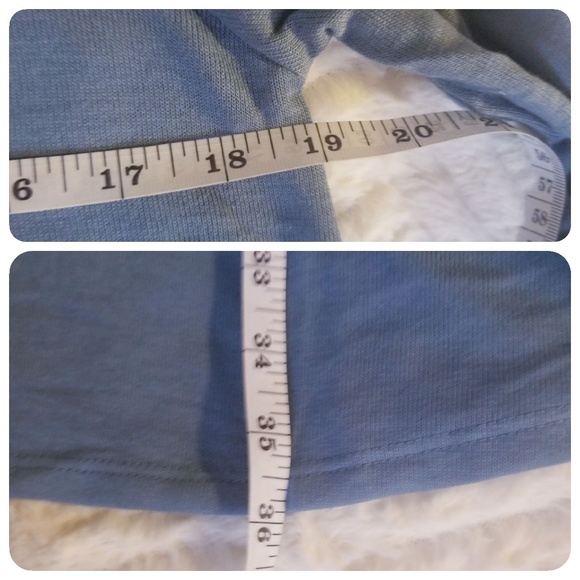 Sweater Dress with Pockets Titanium Blue - Picture 4 of 8